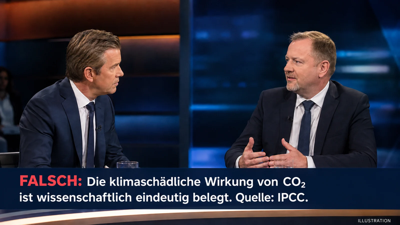 Illustration zum Essay Stell dir vor, es ist Lanz – und keiner lügt